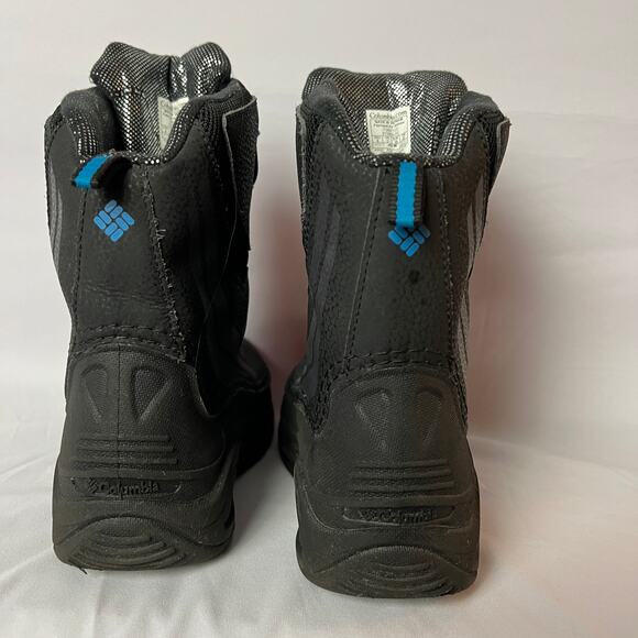 Columbia Black Winter Bugaboot Plus Omni-Heat Boots Unisex Youth Size 4 - Picture 7 of 9